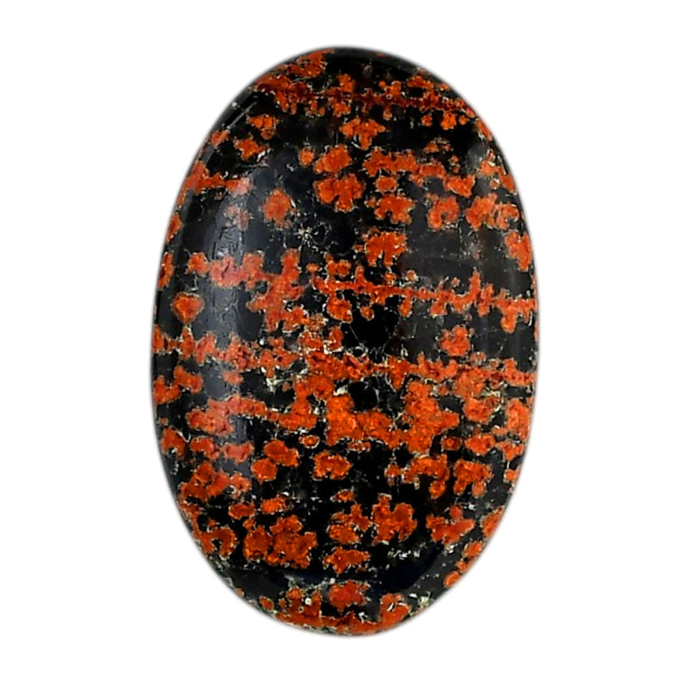 Fireworks Obsidian 22.65x34.35x4.7 mm Oval Shape Polished Gemstone LS106-06133