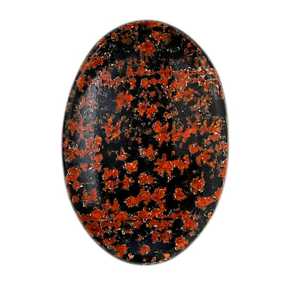 Fireworks Obsidian 23x33.55x4.8 mm Oval Shape Polished Gemstone LS106-06134