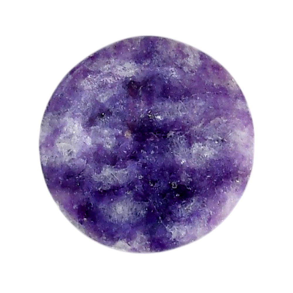 Lepidolite 25.8x25.8x5 mm Round Shape Polished Gemstone LS107-06162