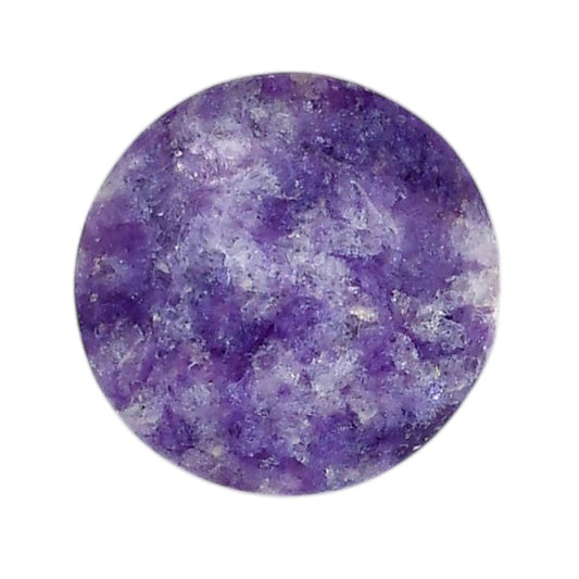 Lepidolite 24.5x24.5x5.7 mm Round Shape Polished Gemstone LS107-06165