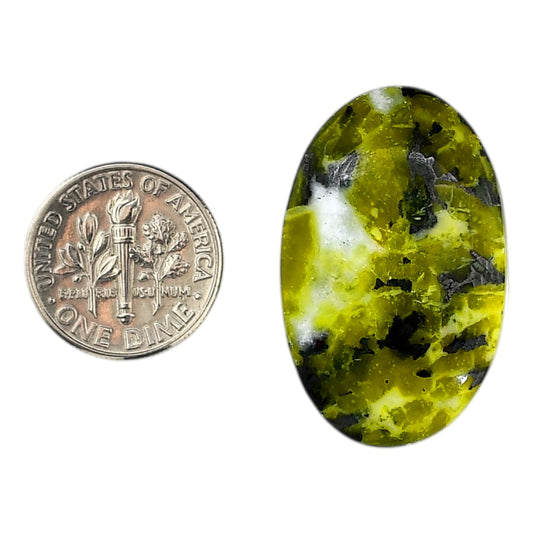 Lizardite 20.4x32.35x5.8 mm Oval Shape Polished Gemstone LS108-06168