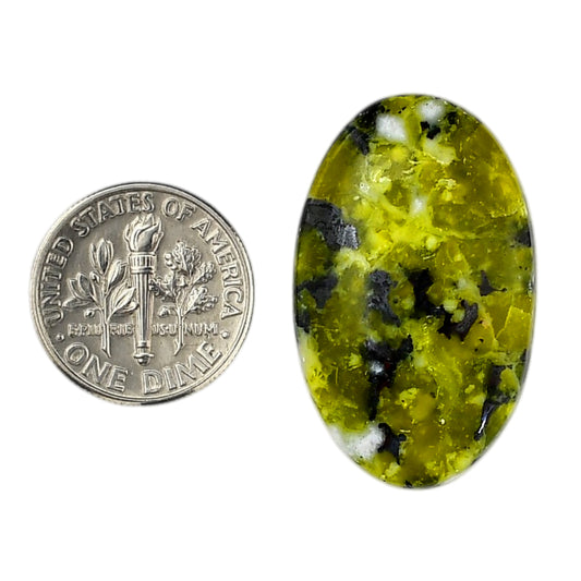 Lizardite 19.3x31.25x5.5 mm Oval Shape Polished Gemstone LS108-06171