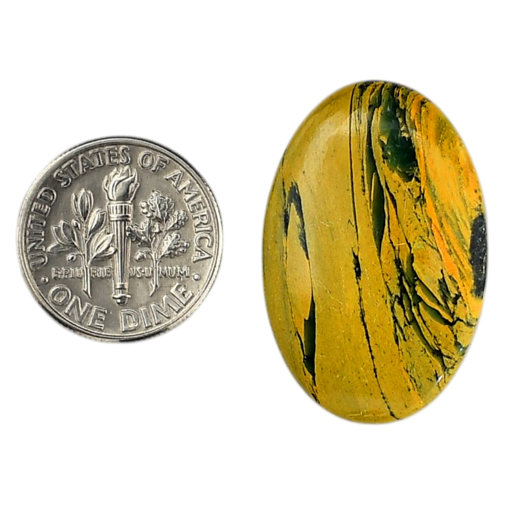 Mariposite 19.6x29.6x4.5 mm Oval Shape Polished Gemstone LS109-06176