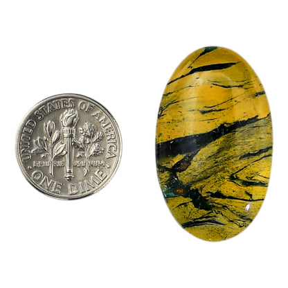 Mariposite 19.6x32.45x5.8 mm Oval Shape Polished Gemstone LS109-06179