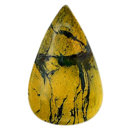 Mariposite 20.3x32.6x4.7 mm Pear Shape Polished Gemstone LS109-06181