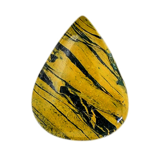 Mariposite 22.4x29x5 mm Pear Shape Polished Gemstone LS109-06184