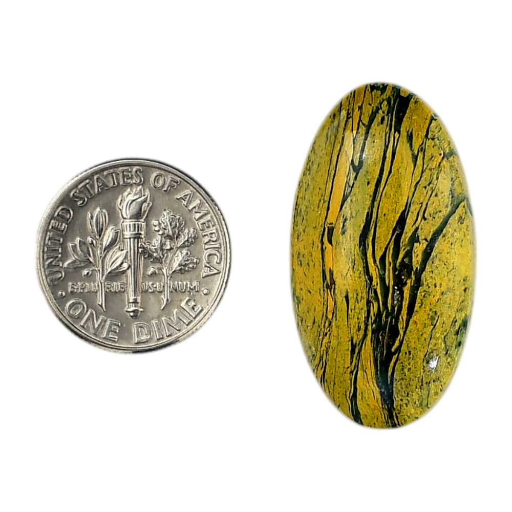 Mariposite 16.9x31.45x6.7 mm Oval Shape Polished Gemstone LS109-06188