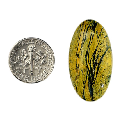 Mariposite 16.9x31.45x6.7 mm Oval Shape Polished Gemstone LS109-06188