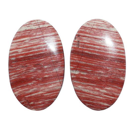 Snake Skin Jasper Pair 15.5x25.3x4.2 mm Oval Shape Polished Gemstone LS11-07268