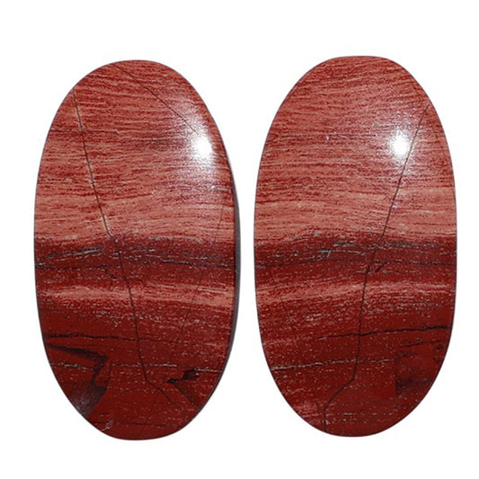 Snake Skin Jasper Pair 13.1x24.7x4.7 mm Oval Shape Polished Gemstone LS11-07270