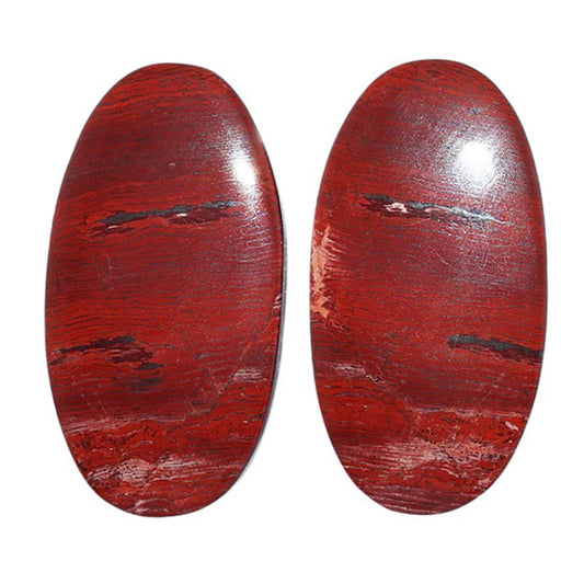 Snake Skin Jasper Pair 14.3x27.35x4 mm Oval Shape Polished Gemstone LS11-07277
