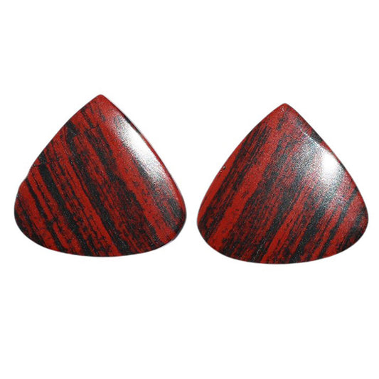 Snake Skin Jasper Pair 19.5x20.7x3.5 mm Heart Shape Polished Gemstone LS11-07281