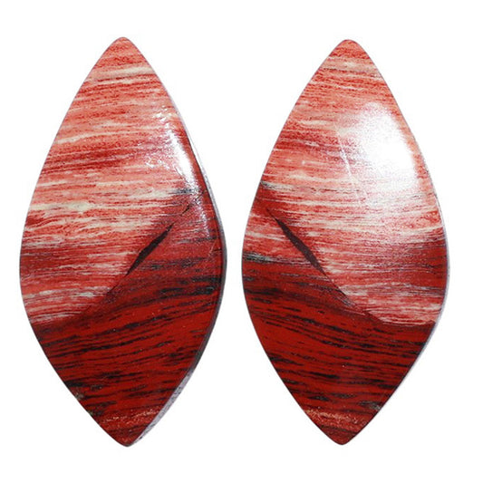 Snake Skin Jasper Pair 15x30x4.3 mm Marquise Shape Polished Gemstone LS11-07283
