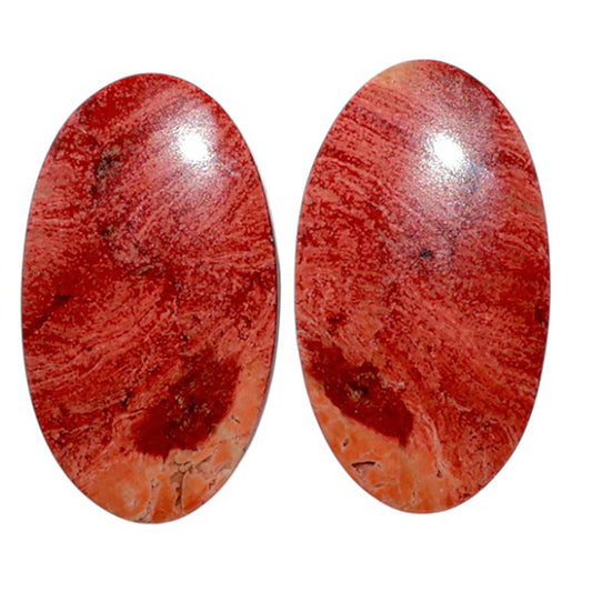 Snake Skin Jasper Pair 13.25x23.3x4.5 mm Oval Shape Polished Gemstone LS11-07810