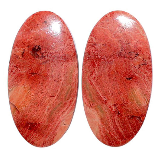 Snake Skin Jasper Pair 12.3x23.8x4 mm Oval Shape Polished Gemstone LS11-07822