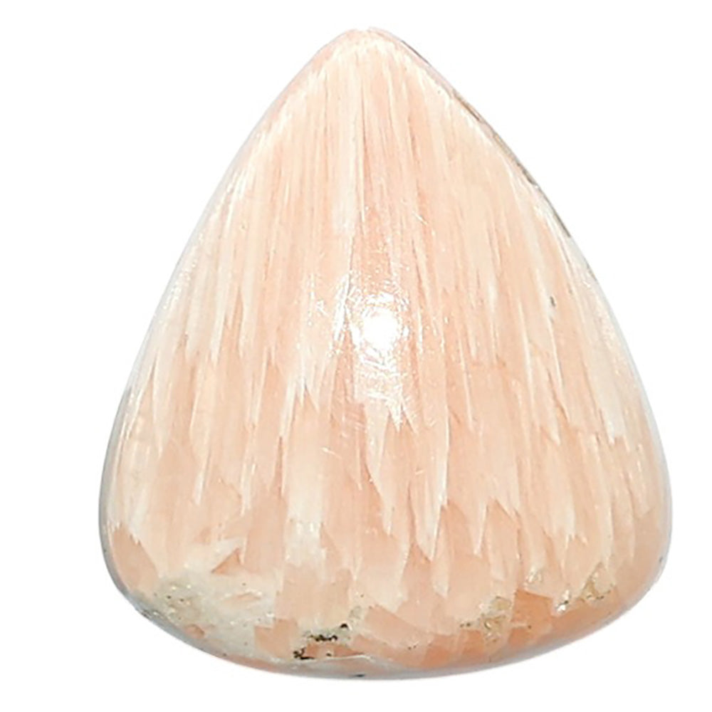 Orange Scolecite 19.8x22.7x6 mm Fancy Shape Polished Gemstone LS110-07894