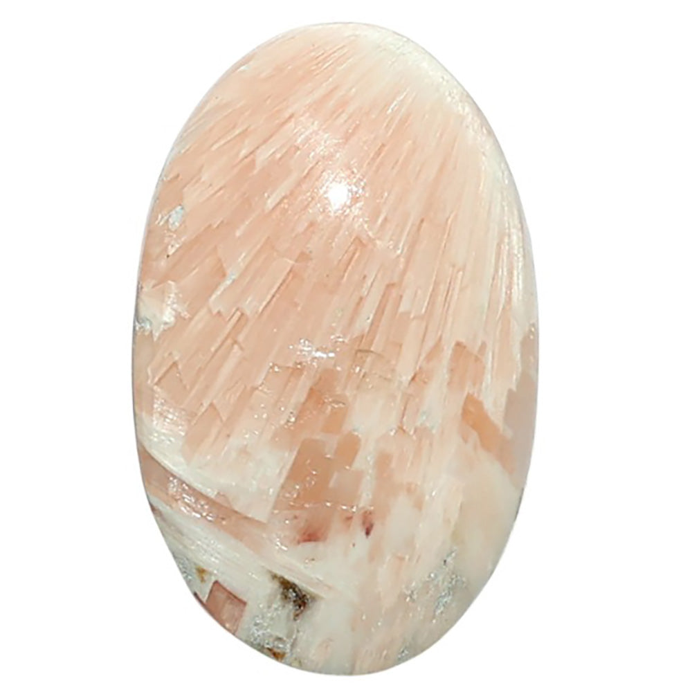 Orange Scolecite 17.3x27.7x6 mm Oval Shape Polished Gemstone LS110-07911