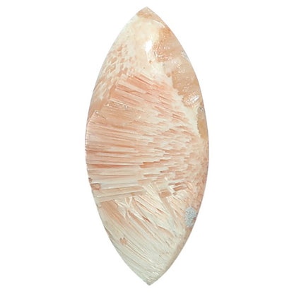 Orange Scolecite 13.5x30.4x4.5 mm Marquise Shape Polished Gemstone LS110-07914