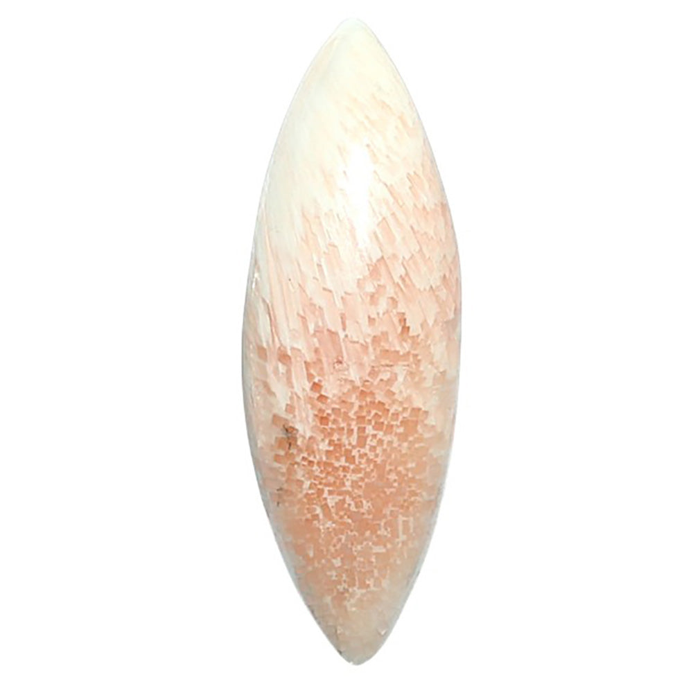 Orange Scolecite 11.5x33.7x5 mm Marquise Shape Polished Gemstone LS110-07930