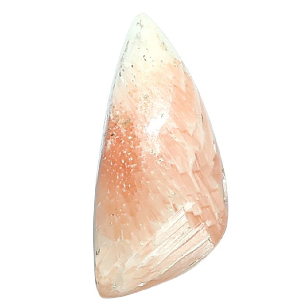 Orange Scolecite 11.8x25x5 mm Fancy Shape Polished Gemstone LS110-07931