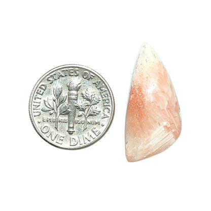 Orange Scolecite 11.8x25x5 mm Fancy Shape Polished Gemstone LS110-07931