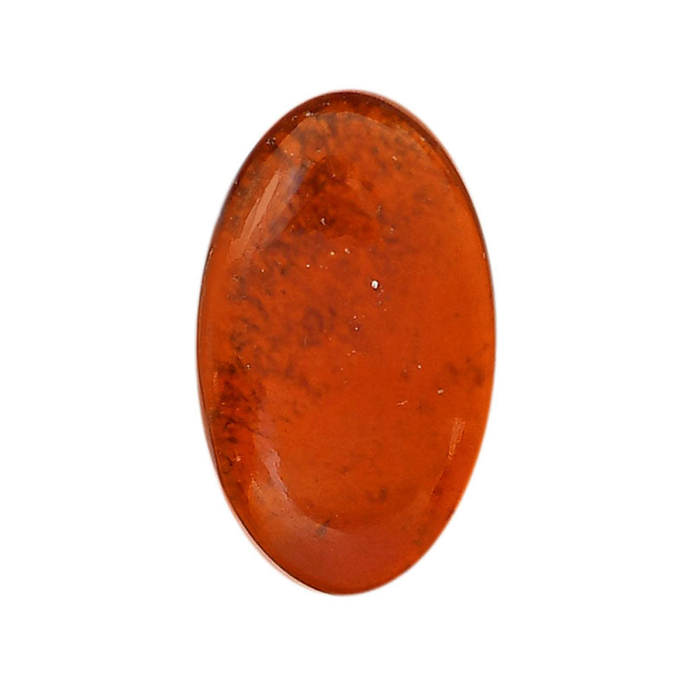 Hessonite Garnet 17.5x29.5x4.7 mm Oval Shape Polished Gemstone LS112-06227