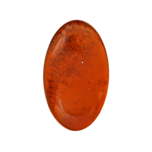 Hessonite Garnet 17.5x29.5x4.7 mm Oval Shape Polished Gemstone LS112-06227