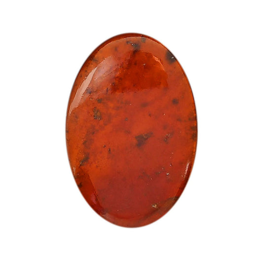 Hessonite Garnet 21.5x32x4.7 mm Oval Shape Polished Gemstone LS112-06229