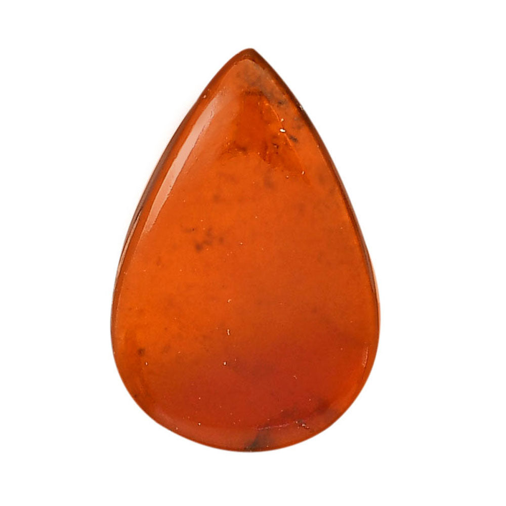 Hessonite Garnet 20.2x30.7x4 mm Pear Shape Polished Gemstone LS112-06230