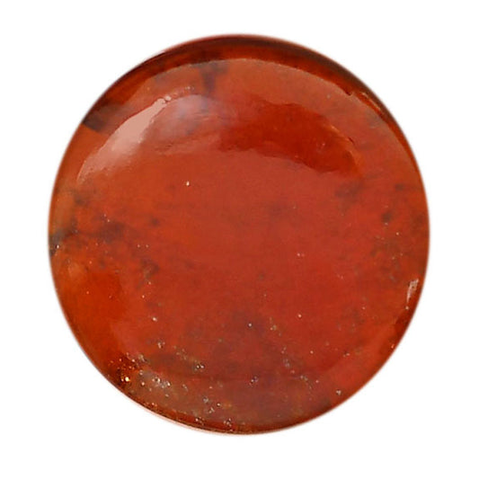 Hessonite Garnet 26.2x26.2x5.5 mm Round Shape Polished Gemstone LS112-06231