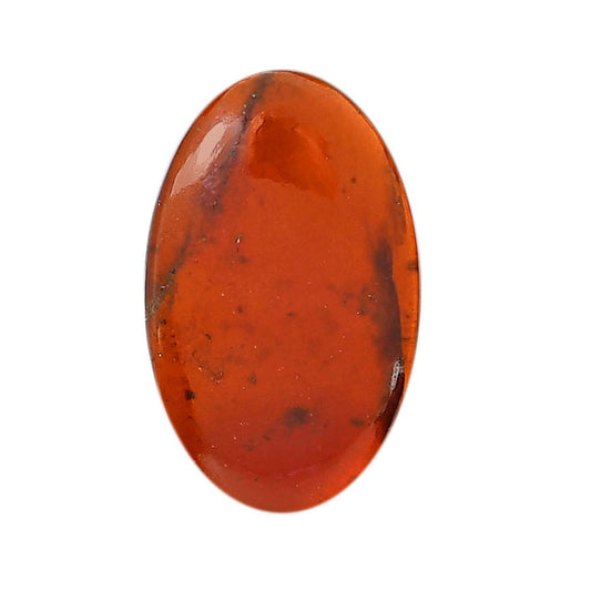 Hessonite Garnet 18.5x30.45x5 mm Oval Shape Polished Gemstone LS112-06232