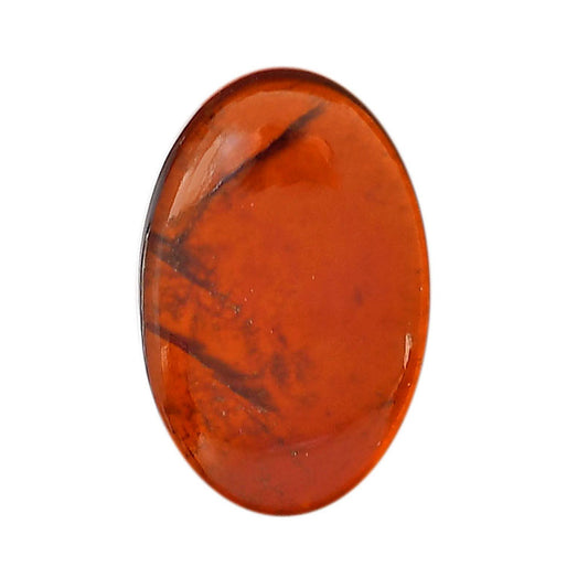 Hessonite Garnet 18.7x29.1x5.3 mm Oval Shape Polished Gemstone LS112-06233