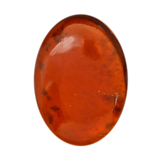 Hessonite Garnet 17x24.15x5.5 mm Oval Shape Polished Gemstone LS112-06236