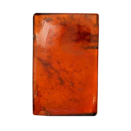 Hessonite Garnet 14x21.9x4 mm Baguette Shape Polished Gemstone LS112-06237