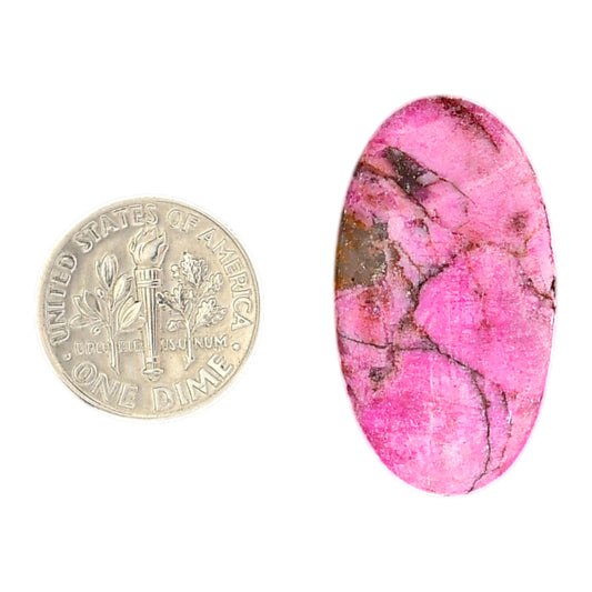 Pink Cobalt 17.3x30.9x5.5 mm Oval Shape Polished Gemstone LS114-06252