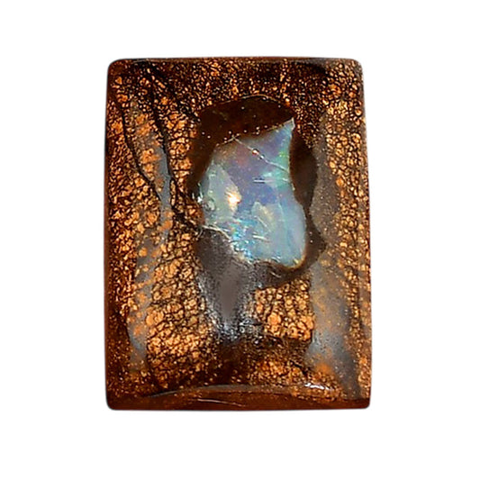 Boulder Opal 18x24x6.9 mm Baguette Shape Polished Gemstone LS115-06304