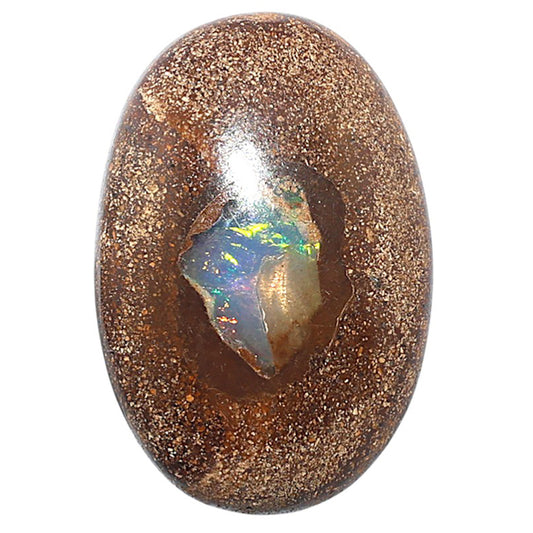 Boulder Opal 22.6x33.4x7.5 mm Oval Shape Polished Gemstone LS115-08709