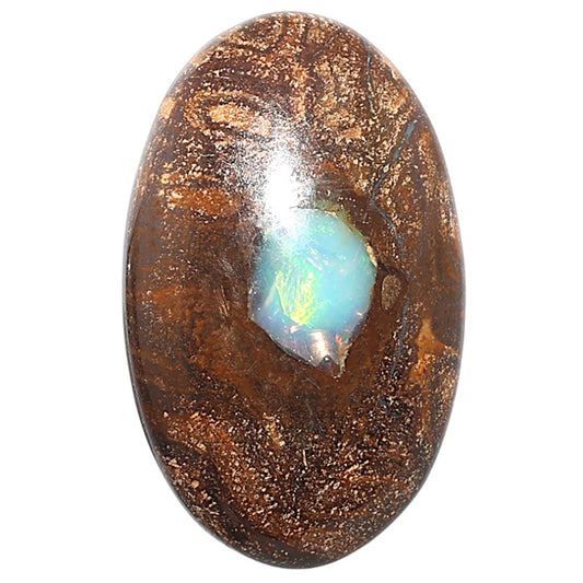 Boulder Opal 22.35x36.2x7 mm Oval Shape Polished Gemstone LS115-08710