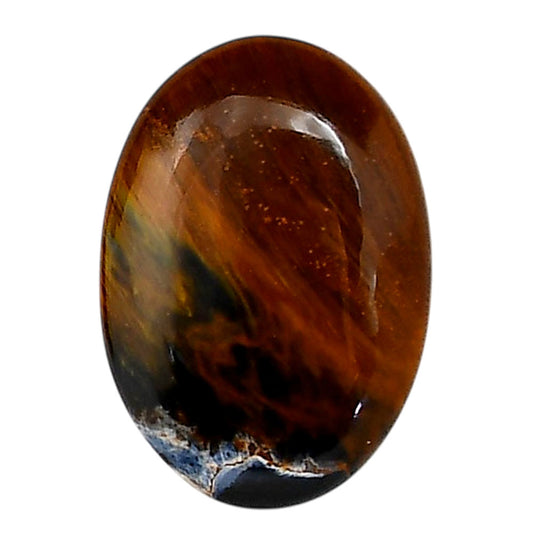 Pietersite 17.8x25.3x5.3 mm Oval Shape Polished Gemstone LS116-06346