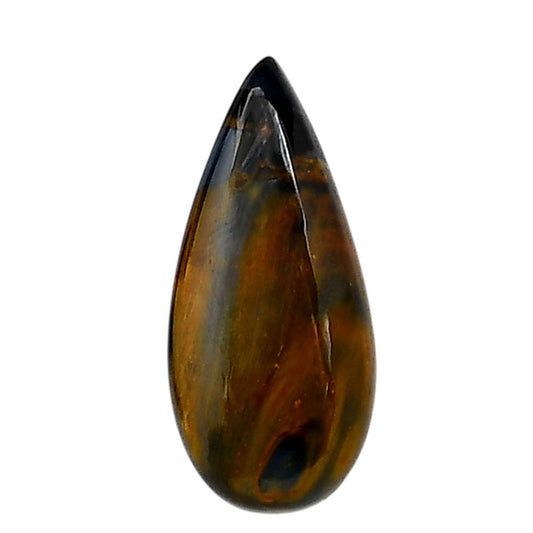 Pietersite 11.7x25.6x5 mm Pear Shape Polished Gemstone LS116-06351