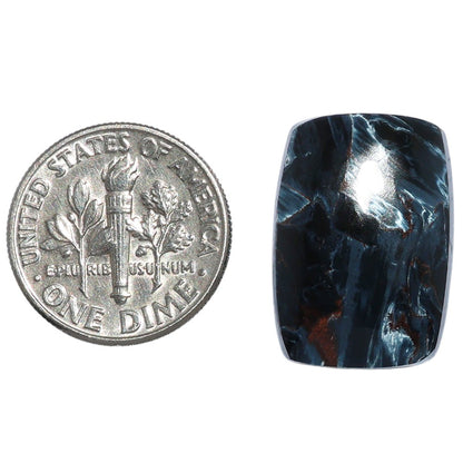 Pietersite 14.3x20.3x4.8 mm Cushion Shape Polished Gemstone LS116-07141