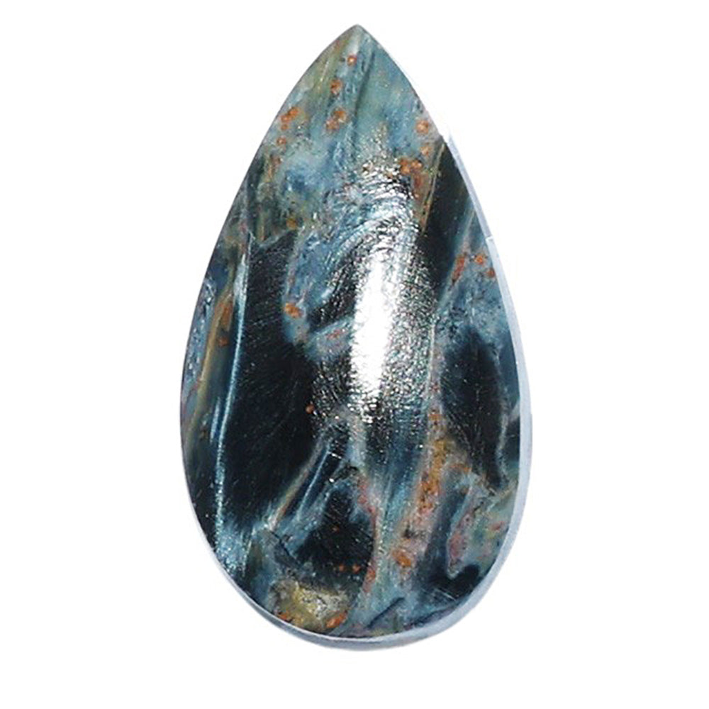 Pietersite 10.5x18.7x3.8 mm Pear Shape Polished Gemstone LS116-07144