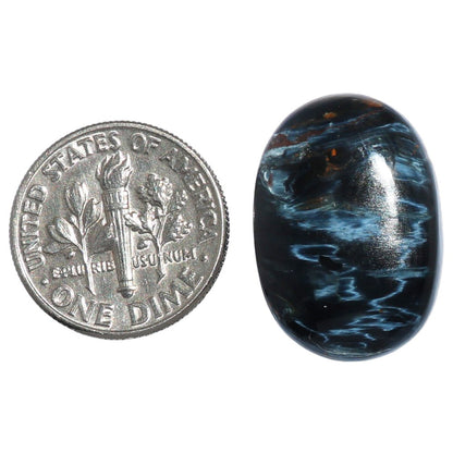 Pietersite 15.1x21.9x4.5 mm Oval Shape Polished Gemstone LS116-07145