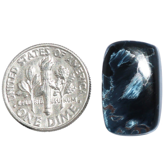 Pietersite 12x19.1x4 mm Cushion Shape Polished Gemstone LS116-07152