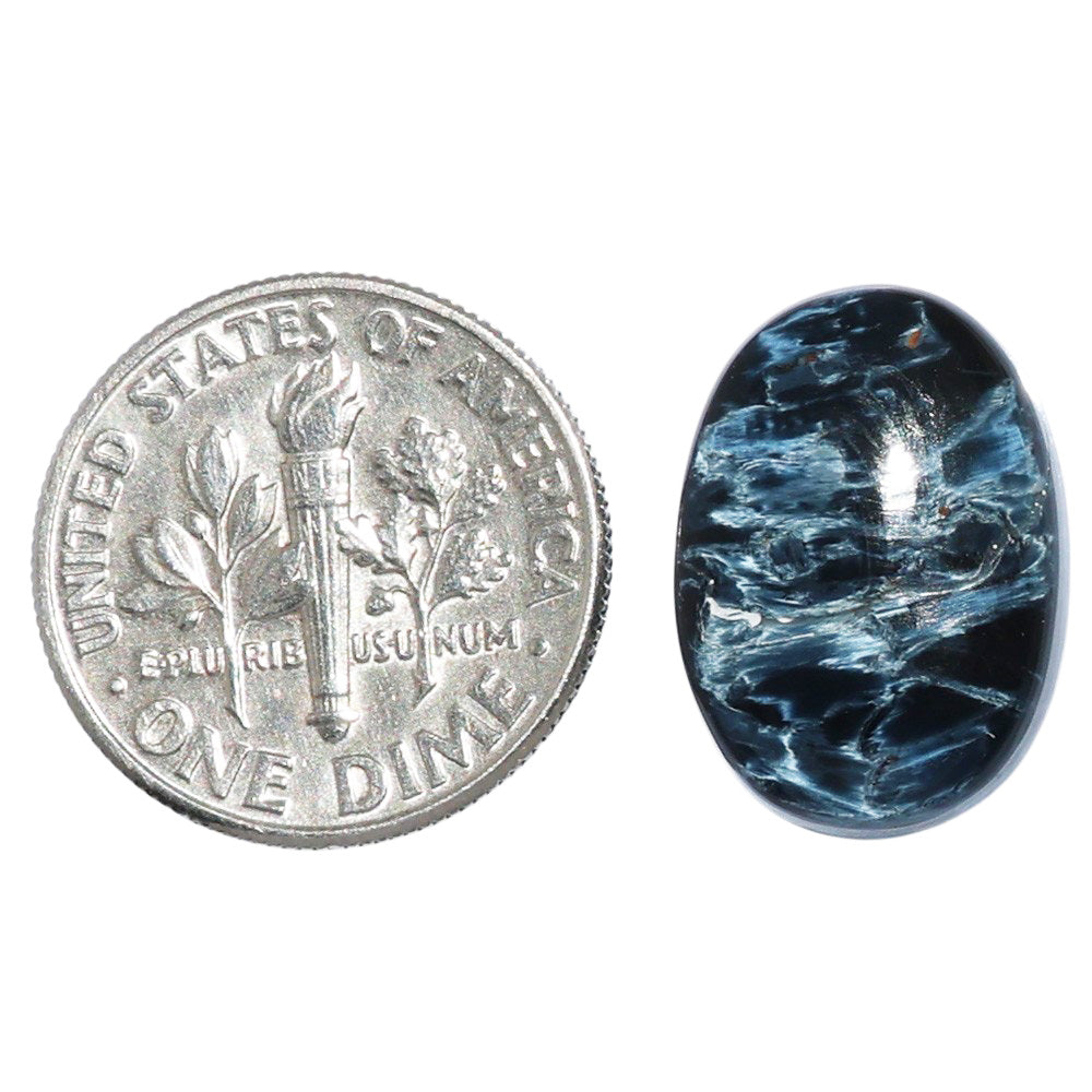 Pietersite 12x17x4.5 mm Oval Shape Polished Gemstone LS116-07159