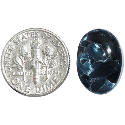 Pietersite 12x17x4.5 mm Oval Shape Polished Gemstone LS116-07160