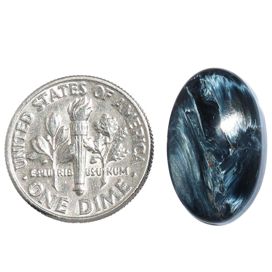 Pietersite 12x18.9x4.8 mm Oval Shape Polished Gemstone LS116-07162