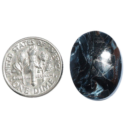 Pietersite 15.4x20.3x5 mm Oval Shape Polished Gemstone LS116-07165