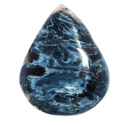 Pietersite 18.5x23x6 mm Pear Shape Polished Gemstone LS116-07167