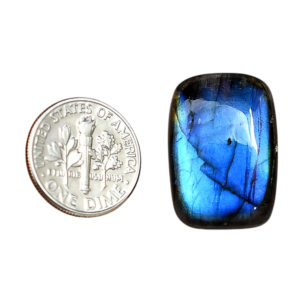 Blue Labradorite 16.5x23.4x6.7 mm Cushion Shape Polished Gemstone LS118-06364